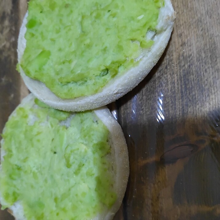 ずんだdeイングリッシュマフィン(•‿•)